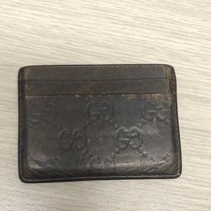 Authentic Gucci cardholder